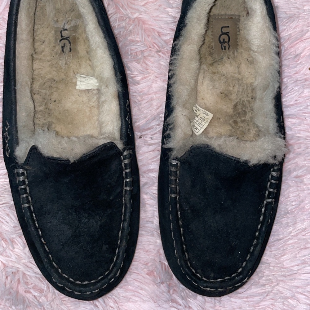 Worn uggs slippers